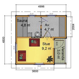  Heimbo badstuhytte 24 m2 plan