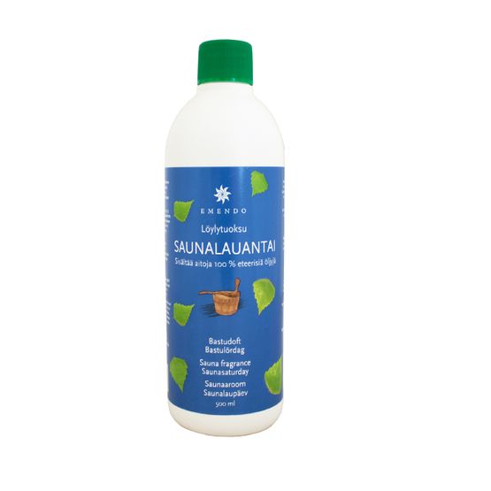 SAUNADUFT LØRDAGSBADSTUE 500 ML HEIMBOHYTTER